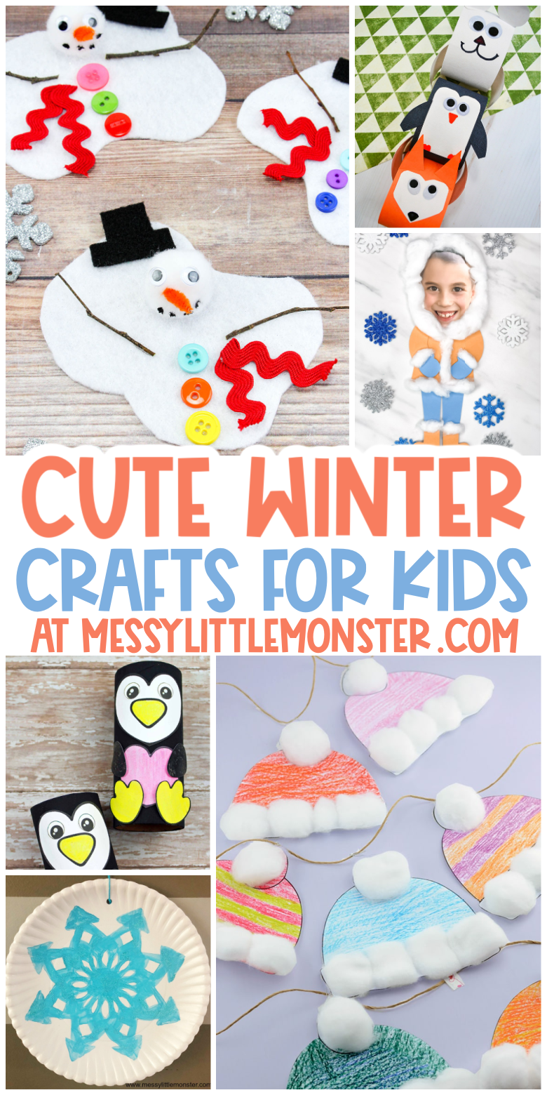 Wonderful Winter Crafts for Kids - Messy Little Monster